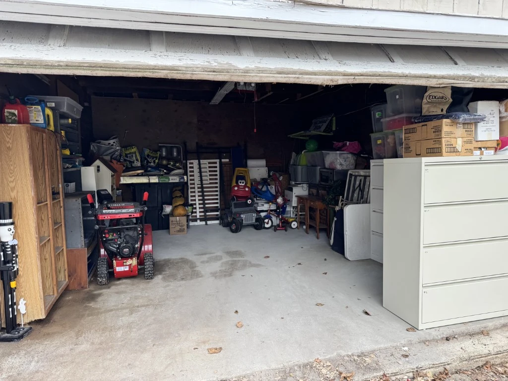 After - clean organized space